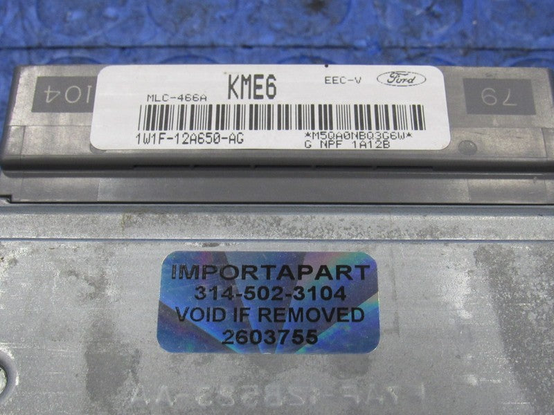 01 Lincoln Town Car 4.6L V8 ECU ECM PCM Engine Computer 1W1F-12A650-AG