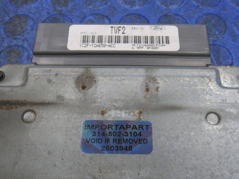 00 Ford E350 Van 6.8L V10 ECU ECM PCM Engine Computer TVF2 YC2F-12A650