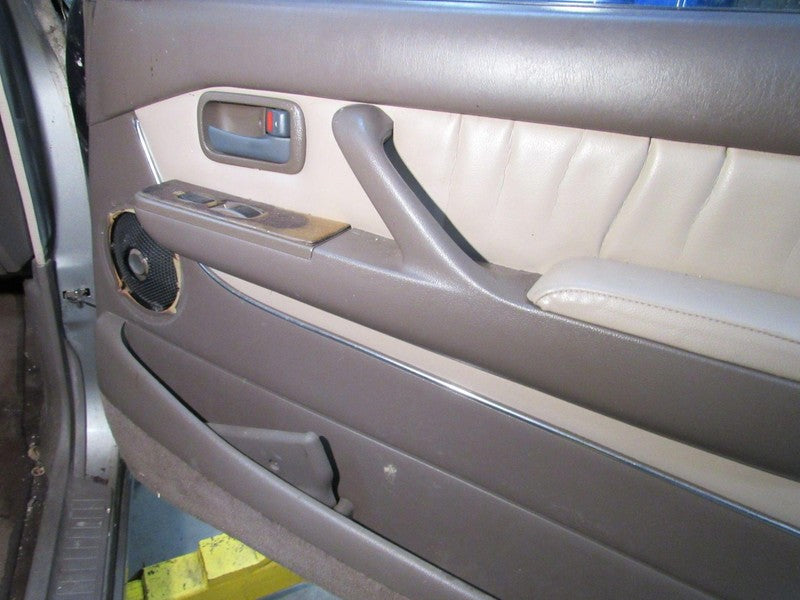 91-97 Land Cruiser Right RH Passenger Side Front Door Trim Panel Gray