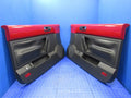 03-10 VW Beetle Convertible Front Left Right Door Panel Set Salsa Red/