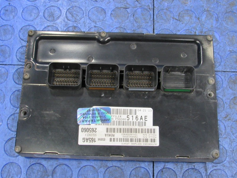 PROGRAMMED PLUG & PLAY 05 Grand Cherokee 3.7L 4X2 ECM 05094165AG 165 P