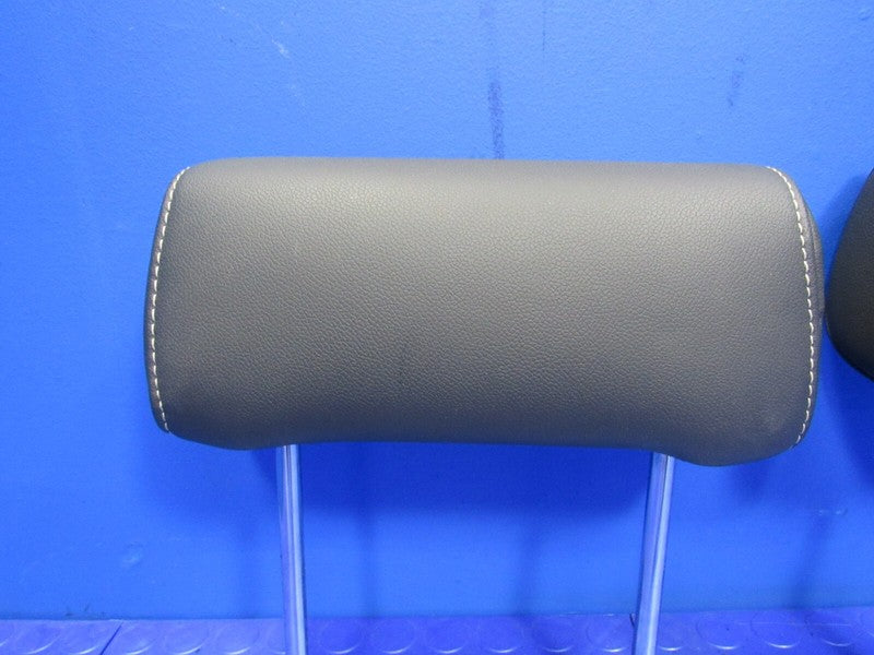 14-19 Silverado Sierra Crew Cab Rear Headrests Head Rests Set Black Le