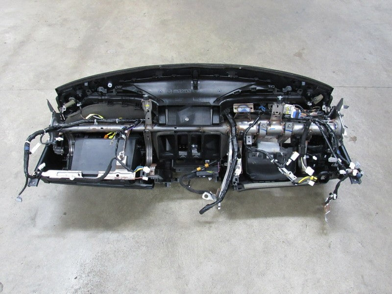 14-18 Mazda Mazda3 Dashboard Assembly Instrument Panel W/ Brace & Harn