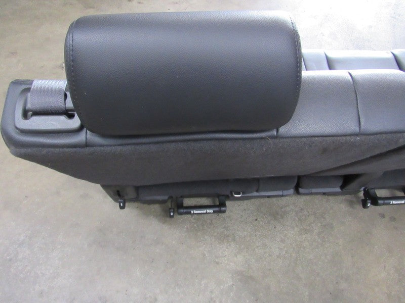07-14 Tahoe Yukon Suburban Escalade Black Leather Third 3rd Row Seat 3