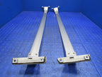 14-20 Infiniti QX60 Roof Rail Luggage Rack Cross Bars Silver Front Rea