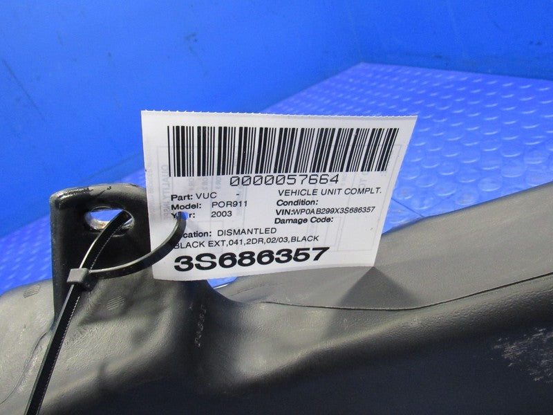 00-04 Porsche 911 996 Windshield Washer Wiper Fluid Reservoir Tank 678