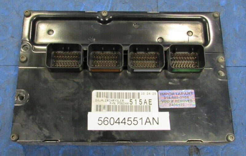 PROGRAMMED PLUG & PLAY 05 Grand Cherokee WK 4.7 2WD ECM 56044551AN 551