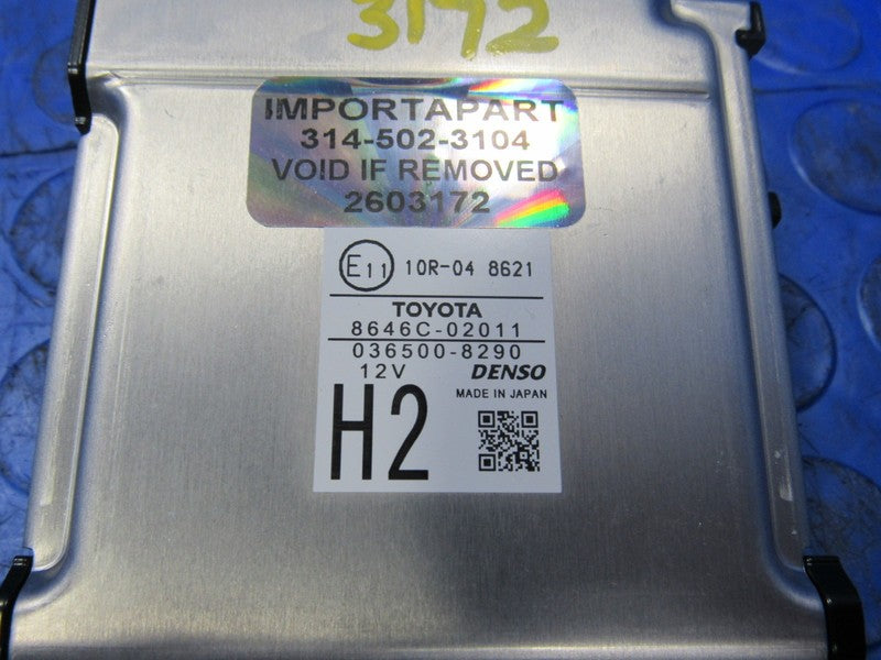 17-19 Toyota Corolla Lane Departure Keep Assist System Windshield Came