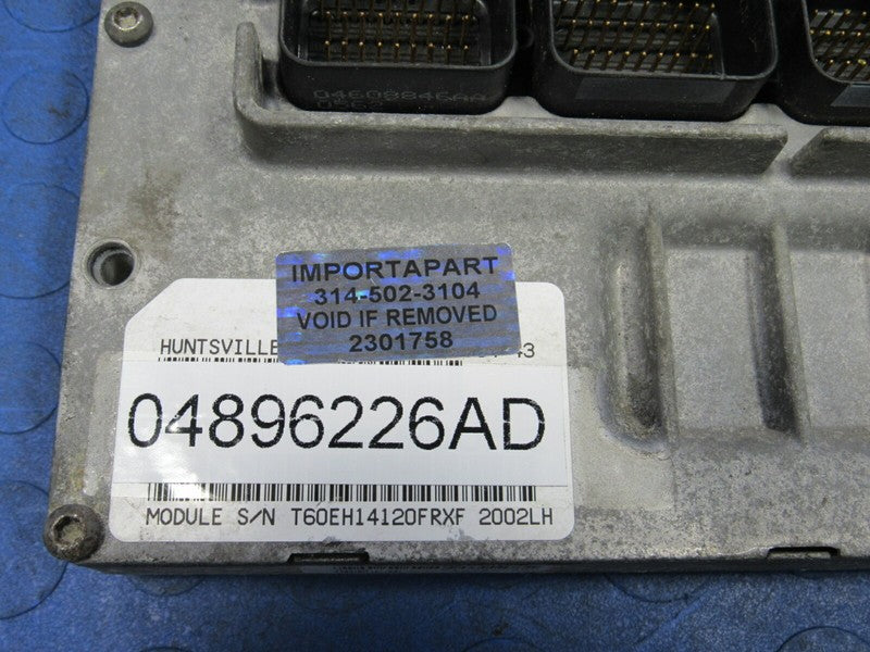 PLUG & PLAY 02 300M Concorde Intrepid 3.5L Engine Computer ECU 0489622