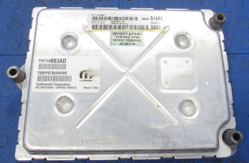 PLUG & PLAY 15 Chrysler 300 3.6L AT RWD Engine Computer ECU 68230314 P
