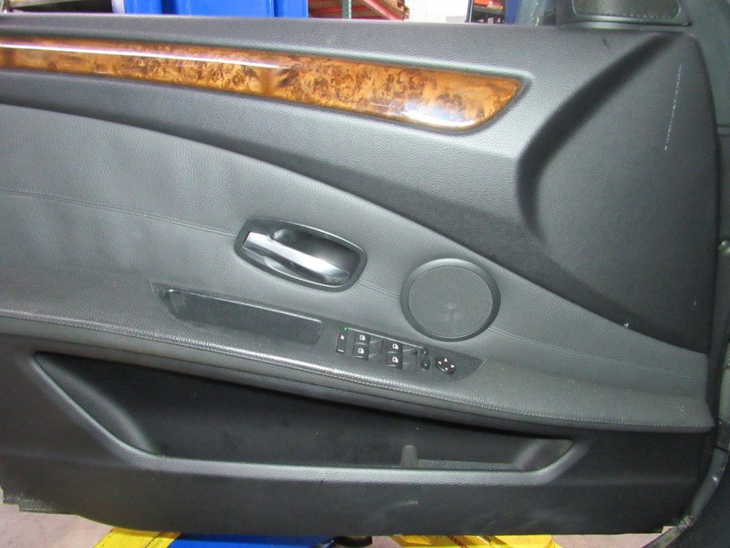 08-10 BMW 528 535 550 Left LH Driver Front Door Trim Panel W/O Window 