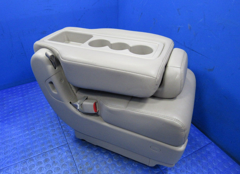 11-17 Honda Odyssey EX Touring Middle Jump Seat Center Armrest Tan Lea