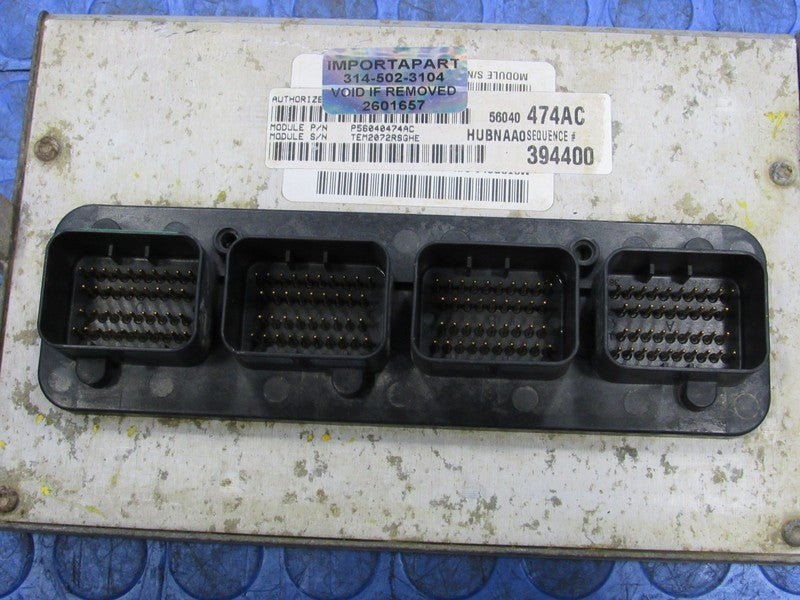 PLUG & PLAY 03 Dodge Ram 1500 4.7L V8 AT Engine Computer ECU 56040474 