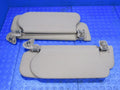 03-05 Mercury Grand Marquis Dual Visor Set Tan Left Right w/ Mirror 71