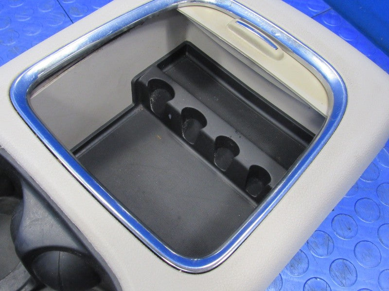 12-20 Dodge Grand Caravan Front Center Cup Holder Console Assembly Tan