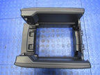 10-15 Mazda CX-9 Center Storage Console Lid Trim Armrest Leather Black