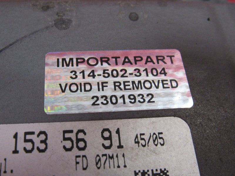 08 Mercedes-Benz C300 ECU ECM PCM Engine Computer UNLOCKED 272 153 56 