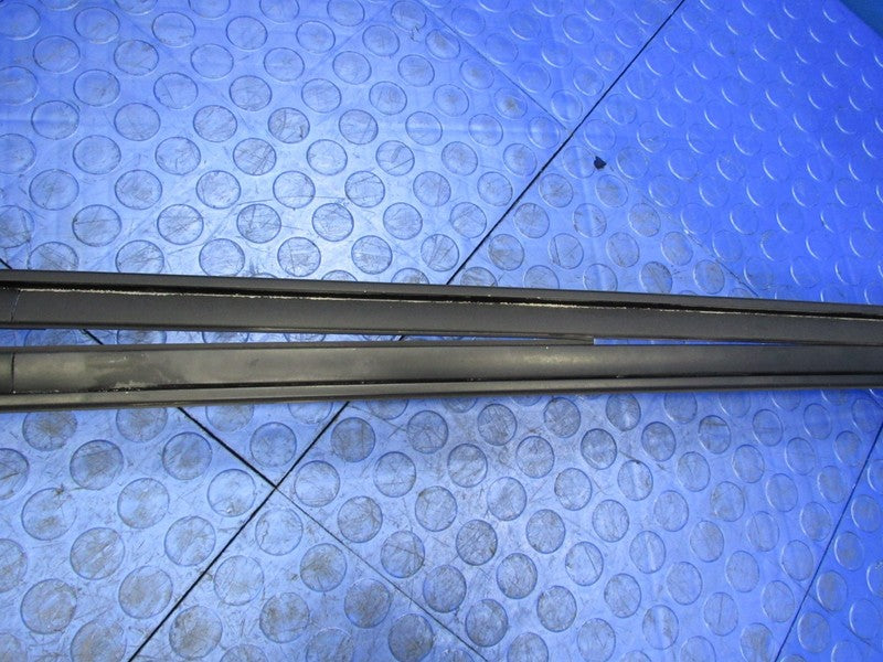 99-02 BMW Z3 Coupe Roof Trim Drip Rail Rain Gutter Left Right Pair Bla
