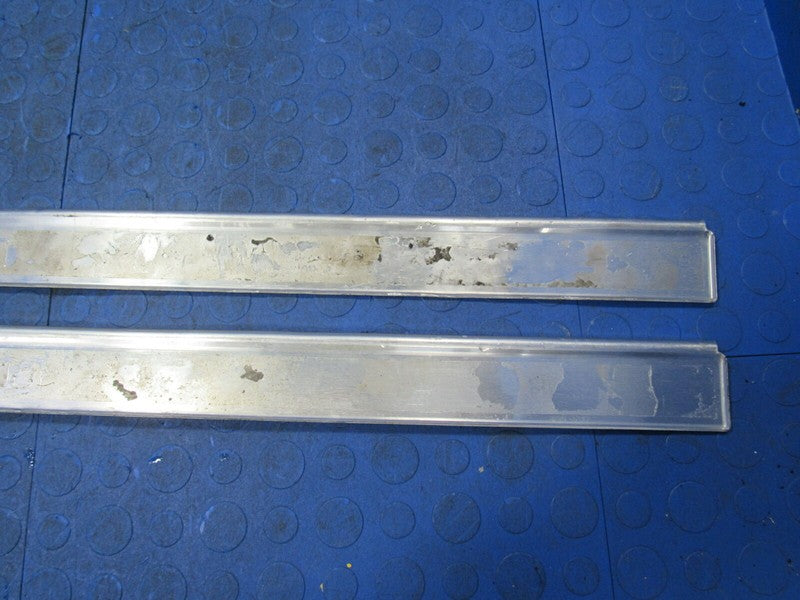 01 Ford Mustang GT Bullitt Left Right Aluminum Door Sill Scuff Plate P
