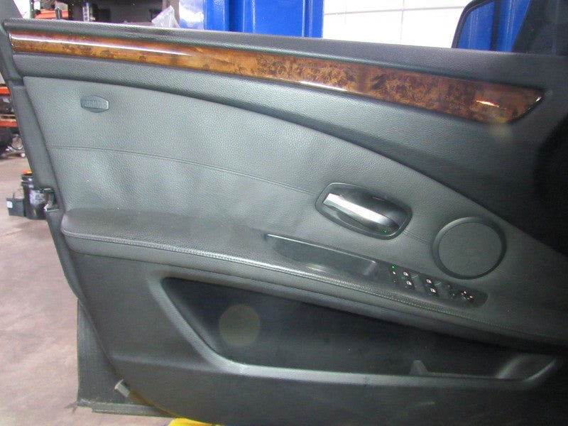 08-10 BMW 528 535 550 Left LH Driver Front Door Trim Panel W/O Window 