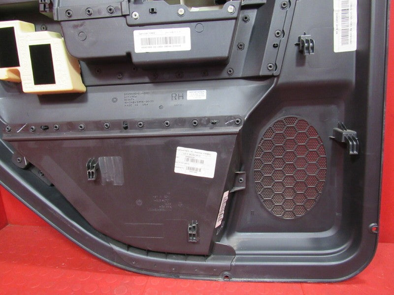09-12 Dodge Ram Crew Cab Rear Right RH Interior Door Trim Card Panel G