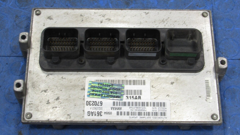 PLUG & PLAY 08 Dodge Ram Truck 3.7L MT Engine Computer ECU 05094361 PR