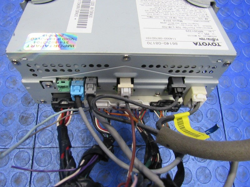 19-20 Toyota Sienna Gracenote XM HD Radio GPS Navigation Unit 86140-08