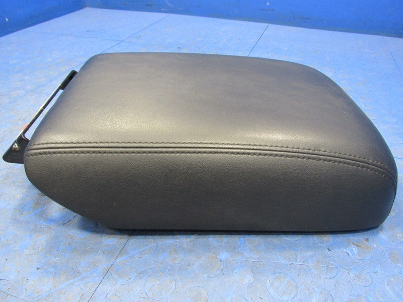 13-17 Infiniti JX35 QX60 Center Console Lid Armrest Arm Rest Black Lea