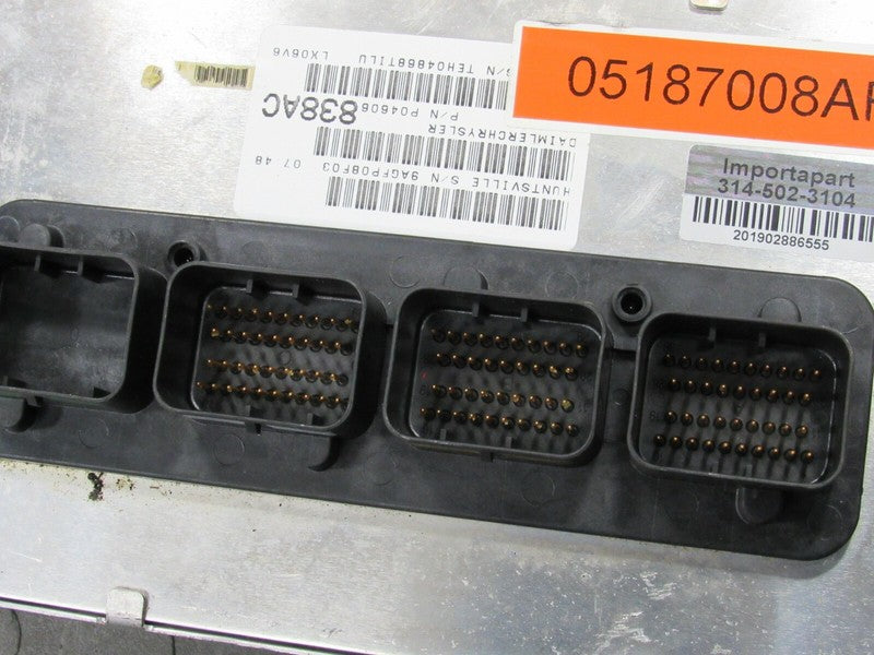 PLUG & PLAY 06 Charger Magnum Police 3.5L Engine Computer ECU 05187008