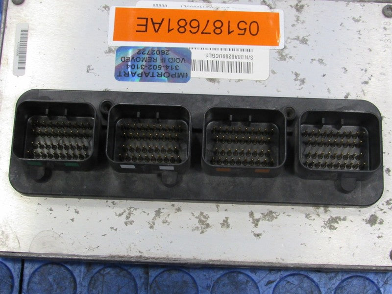 PROGRAMMED PLUG & PLAY 09 Jeep Wrangler JK 3.8L AT ECM 05187681AE 681 