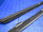 04-10 BMW X3 Jet Black Schwarz Windshield Molding Trim Set A-Pillar OE