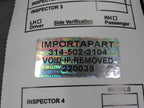 07-13 BMW X5 E70 Rear Hatch Liftgate Third Brake Light Tail Light Lamp