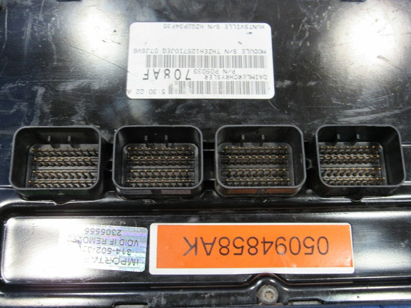 PLUG & PLAY 07-08 Sebring Avenger 3.5L HO Engine Computer ECU 05094858