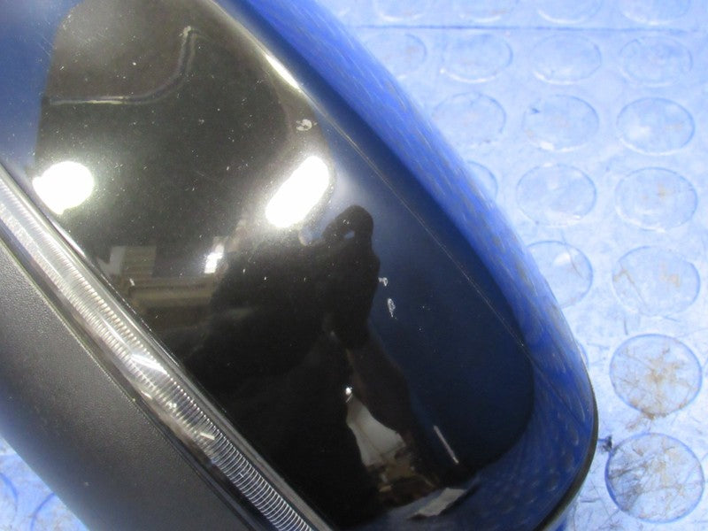 18-21 Maserati Ghibli Left Driver Power Door Mirror Blind Spot Black 3