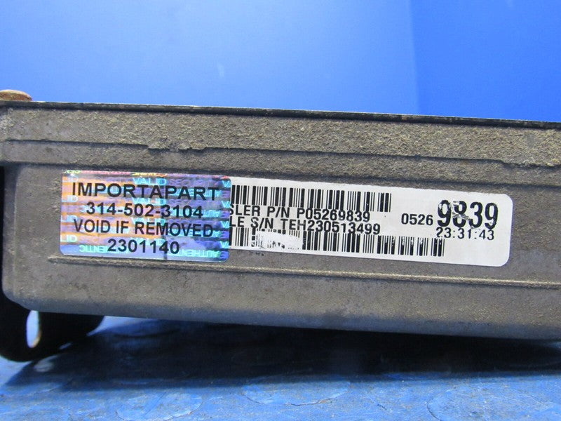 96 Dodge Neon 2.0L AT ECU ECM PCM Engine Computer Control 05269839 839