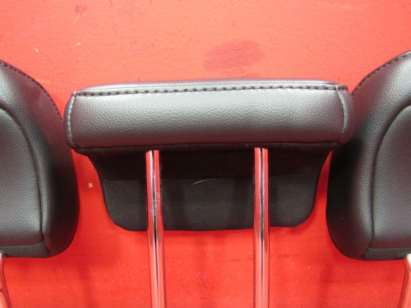 15-20 Ford Edge Rear 2nd Row Headrests Head Rests Set OEM Black Leathe