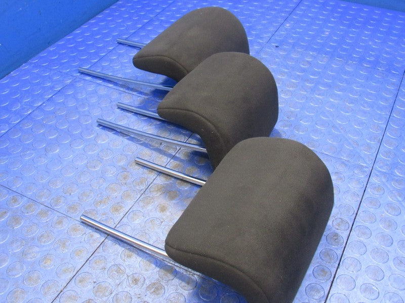 09-13 Honda Fit Rear Seat Headrests Head Rest SET of Three Black OEM 2