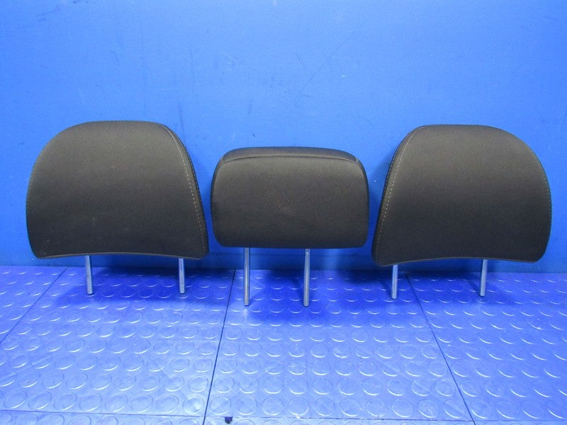 11-13 Subaru Forester Cloth Rear Seat Headrests Head Rests Set Black 1