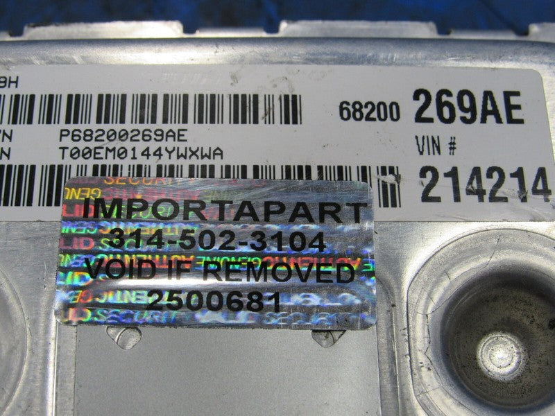 PROGRAMMED PLUG & PLAY 14 Dodge Journey 3.6L 4X2 AT ECM 68200269AE 269