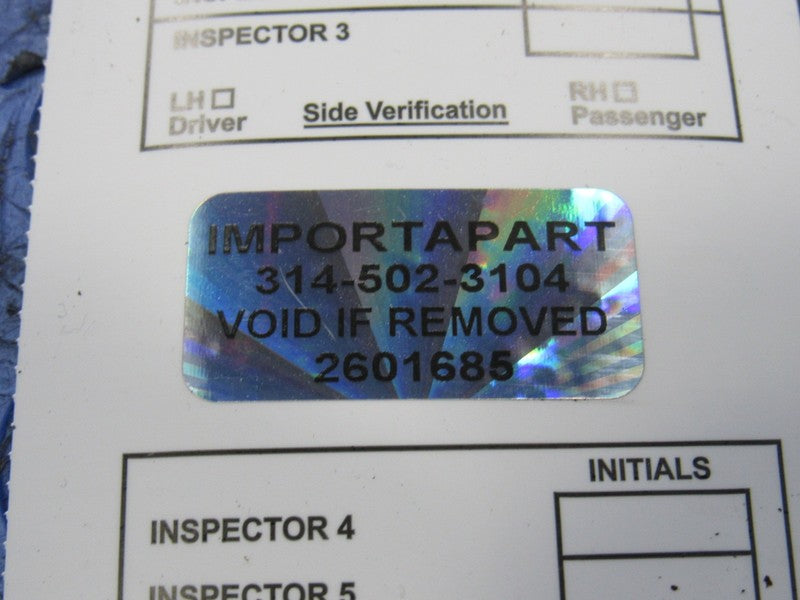 96-02 BMW Z3 Coupe Roadster Right RH Passenger Exterior Outside Door H