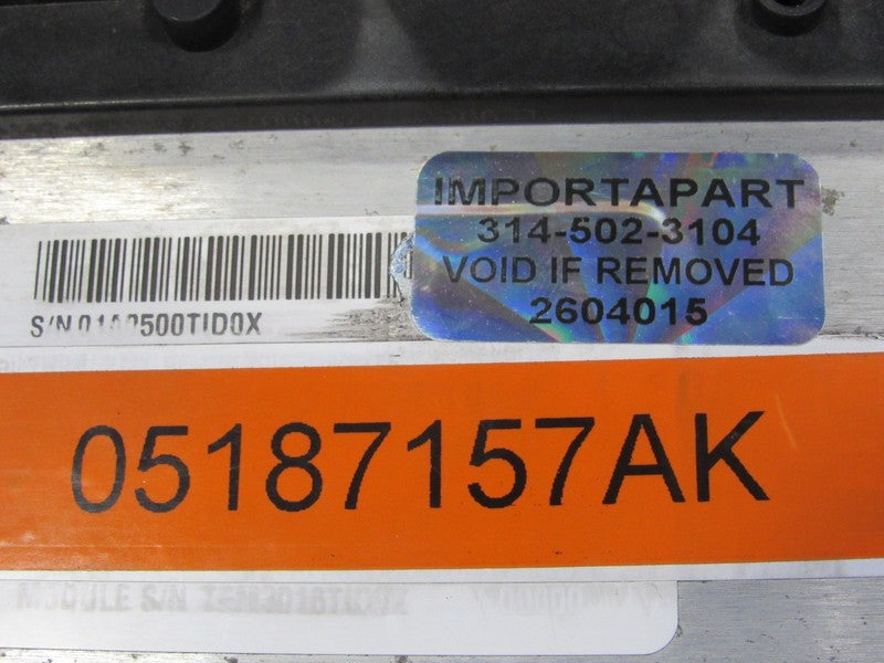 PROGRAMMED PLUG & PLAY 07 Jeep Wrangler JK 3.8L AT ECM 05187157AK 157 
