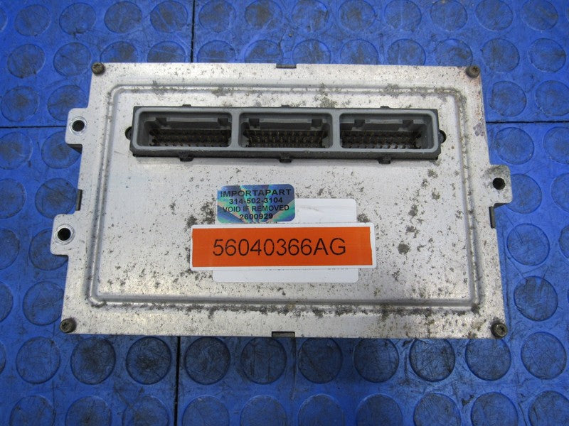 PROGRAMMED PLUG & PLAY 00 Dodge Ram Truck 5.2L MT ECM 56040366AG 366 P
