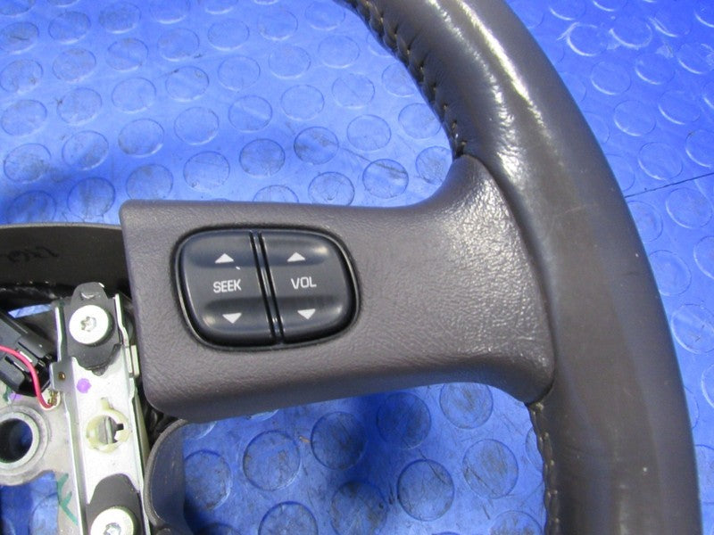03-06 Escalade Yukon Denali Leather Wrapped Wood Grain Steering Wheel 