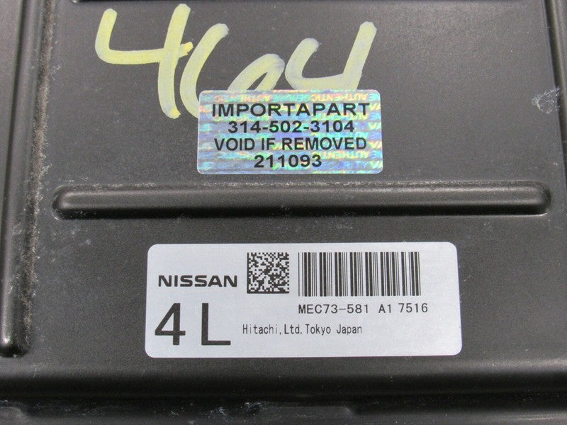08 Infiniti QX56 5.6L VK56DE 4x4 ECU ECM PCM Engine Computer MEC73-581