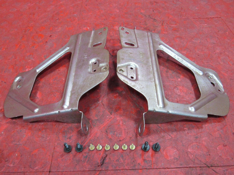 04-05 Ford Thunderbird Radio Stereo Climate Mounting Brackets Set Pair