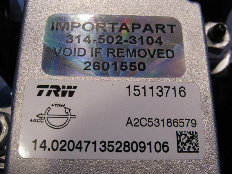 08-17 Express Savana 1500 2500 3500 Yaw Rate Accelerometer Sensor Modu