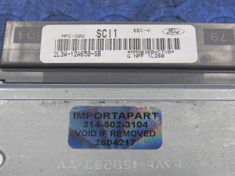 02 Ford F150 Pickup 4.6L MT ECU ECM PCM Engine Computer NMI1 2L3A-12A6