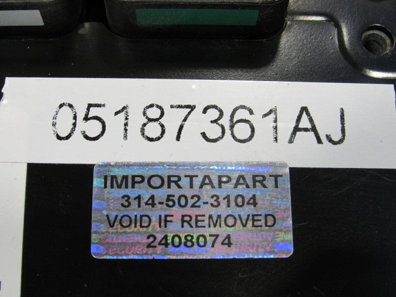 PLUG & PLAY 08 Jeep Commander XK 5.7L Engine Computer ECU 05187361 PRO