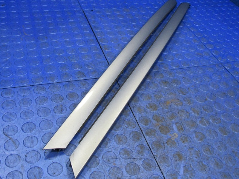 04-10 BMW X3 Silbergrau Metallic Windshield Molding Trim Set A-Pillar 
