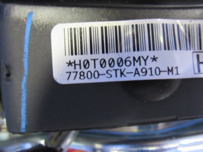 O9-I2 Acura RDX Driver Steering Wheel Mounted Airbag Air Bag Black 200